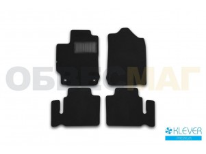 Коврики в салон Klever Premium 4 штуки для седана для Toyota Camry № KVR03485622110kh