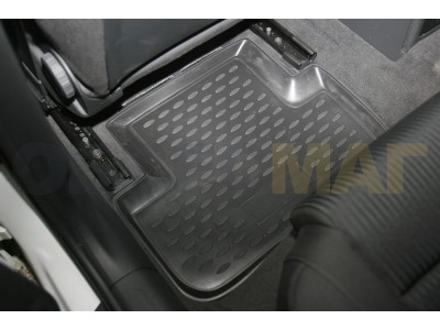 Коврики в салон полиуретан 4 штуки Element для Audi A4 B8 2007-2015