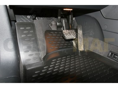 Коврики в салон полиуретан  на хетчбек 3 двери 4 штуки Element для Audi A3 2007-2012