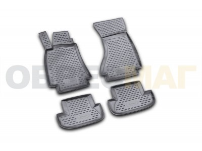 Коврики в салон полиуретан 4 штуки Element для Audi A5 2007-2016