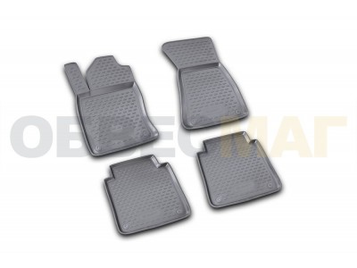 Коврики в салон полиуретан 4 штуки Element для Audi A8 2002-2009