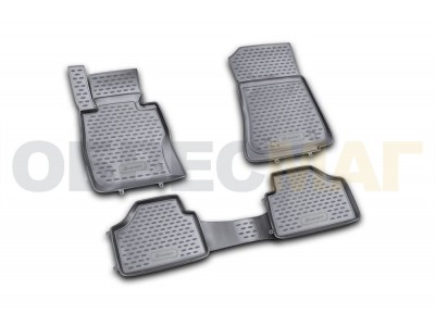 Коврики в салон полиуретан 4 штуки Element для BMW X1 E84 2009-2015