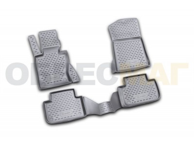 Коврики в салон полиуретан 4 штуки Element для BMW X3 2008-2010