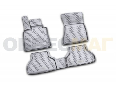 Коврики в салон полиуретан 4 штуки Element для BMW X6 2008-2014