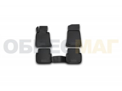 Коврики в салон полиуретан 4 штуки Element для BMW 3 E46 1998-2006