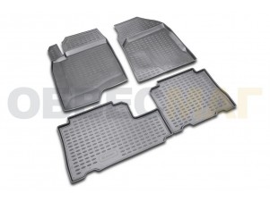 Коврики в салон Element полиуретан 4 штуки на Chevrolet Captiva № NLC.08.07.210k