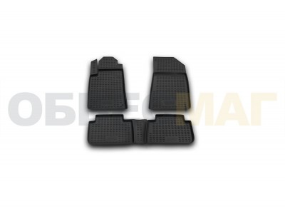 Коврики в салон полиуретан 4 штуки Element для Citroen C5 2001-2008