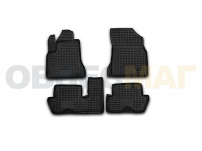 Коврики в салон полиуретан 4 штуки Element для Citroen C4 Picasso 2007-2021