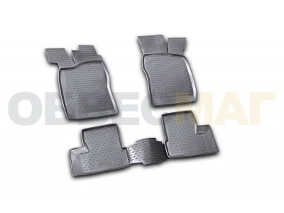 Коврики в салон полиуретан 4 штуки Element для Daewoo Nexia 1995-2008
