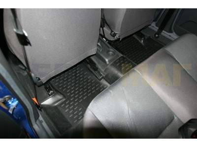 Коврики в салон полиуретан 4 штуки Element для Daewoo Nexia 1995-2008
