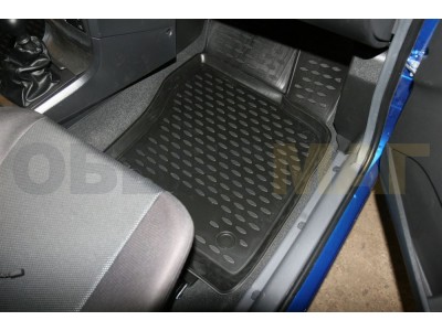 Коврики в салон полиуретан 4 штуки Element для Daewoo Nexia 1995-2008