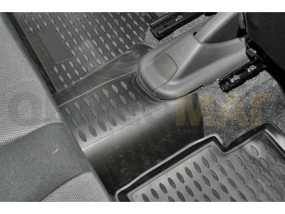 Коврики в салон полиуретан 4 штуки Element для FIAT Doblo Panorama 2005-2021