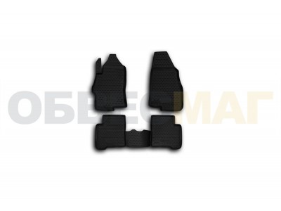 Коврики в салон полиуретан 4 штуки Element для FIAT Linea 2006-2012