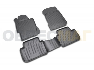 Коврики в салон полиуретан 4 штуки Element для Honda Accord 2008-2013