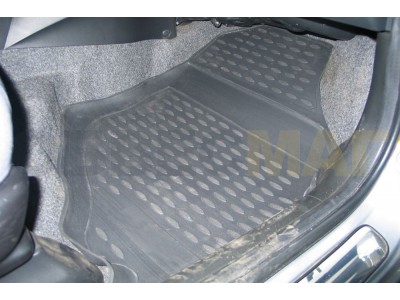 Коврики в салон полиуретан 4 штуки Element для Honda Jazz 2001-2008