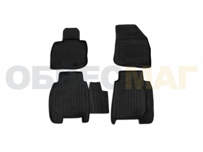 Коврики в салон полиуретан 4 штуки на хетчбек Element для Honda Civic 8 2006-2012