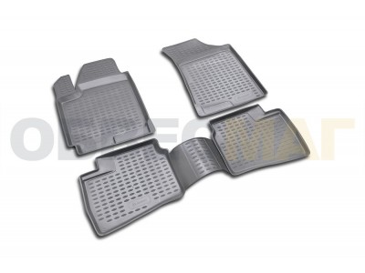 Коврики в салон полиуретан 4 штуки Element для Hyundai Elantra 2006-2010 NLC.20.21.210h