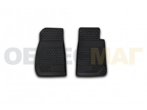Коврики в салон Element полиуретан передние 2 шт на Jeep Wrangler 3D № NLC.24.08.210