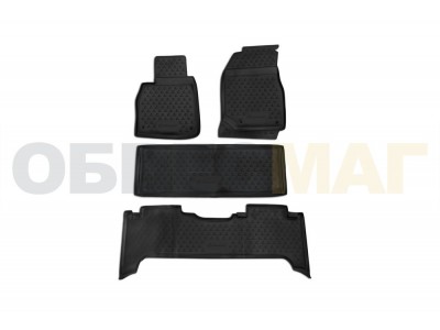 Коврики в салон полиуретан 4 штуки Element для Lexus LX 470 1998-2007