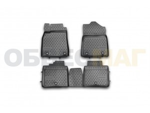 Коврики в салон Element полиуретан 4 штуки на Lexus ES 250/350/300h № NLC.29.26.210kh