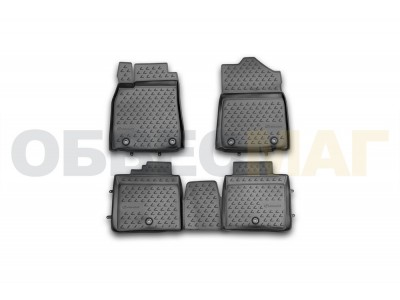 Коврики в салон полиуретан 4 штуки Element для Lexus ES 250/350/300h 2012-2018