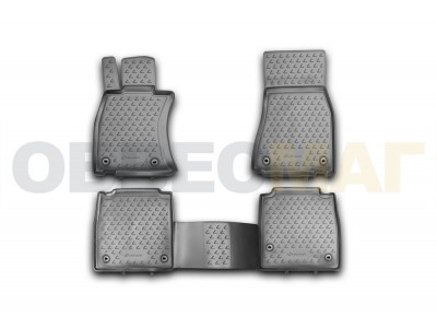 Коврики в салон полиуретан 4 штуки Element для Lexus LS 460L 2012-2017