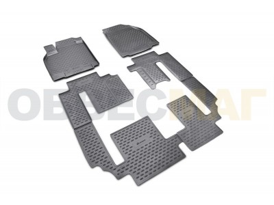 Коврики в салон Element полиуретан 6 штук для Mazda CX-9 2007-2016