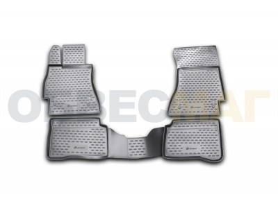 Коврики в салон полиуретан 4 штуки Element для Mercedes-Benz S-Class W221 2005-2013