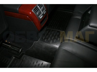 Коврики в салон полиуретан 4 штуки Element для Mercedes-Benz S-Class W221 2005-2013