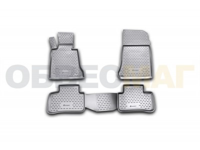 Коврики в салон полиуретан 4 штуки Element для Mercedes-Benz GLK 2008-2015