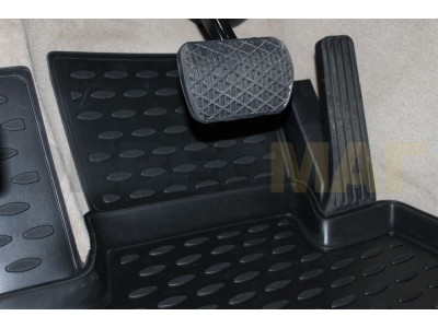 Коврики в салон полиуретан 4 штуки Element для Mercedes-Benz GLK 2008-2015