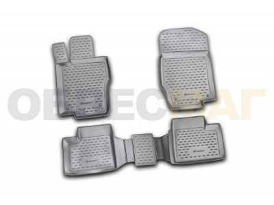Коврики в салон полиуретан 4 штуки Element для Mercedes-Benz M-Class W164 2005-2011