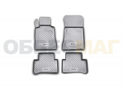 Коврики в салон полиуретан 4 штуки Element для Mercedes-Benz CLS-Class W219 2004-2011