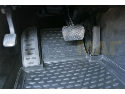 Коврики в салон полиуретан 4 штуки Element для Mercedes-Benz CLS-Class W219 2004-2011