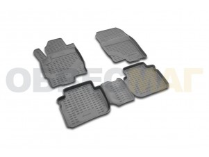 Коврики в салон Element полиуретан 4 штуки на Mitsubishi Colt № NLC.35.02.210