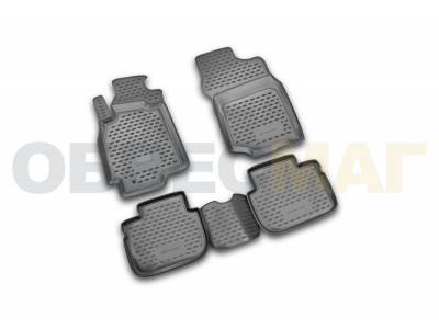 Коврики в салон полиуретан 4 штуки Element для Mitsubishi Lancer IX 2000-2010
