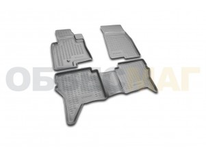 Коврики в салон Element полиуретан 4 штуки на 3 двери на Mitsubishi Pajero 4 № NLC.35.18.210