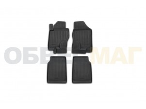 Коврики в салон Element полиуретан 4 штуки на Nissan Navara № NLC.36.19.210