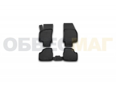 Коврики в салон Element полиуретан на хетчбек 4 шт. для Opel Astra H 2004-2015