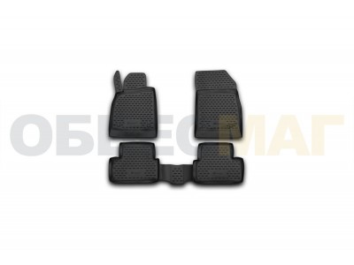 Коврики в салон полиуретан 4 штуки Element для Opel Astra J 2010-2015