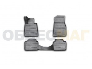 Коврики 3D в салон Element полиуретан 4 штуки на BMW 3 F30 № NLC.3D.05.31.210k