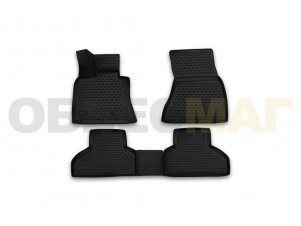 Коврики 3D в салон Element полиуретан 4 штуки на BMW X5 F15 № NLC.3D.05.38.210k