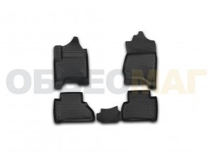 Коврики 3D в салон Element полиуретан 4 штуки на Cadillac Escalade № NLC.3D.07.10.210k