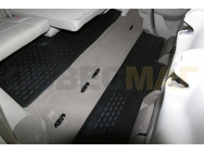 Коврики 3D в салон полиуретан 4 штуки Element для Cadillac Escalade 2015-2021