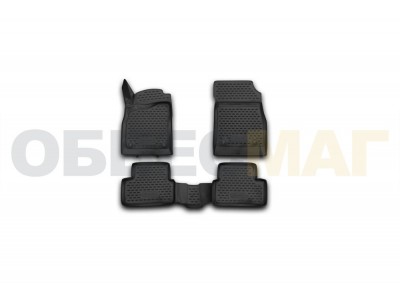 Коврики 3D в салон полиуретан 4 штуки Element для Chevrolet Cruze 2009-2021