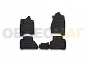Коврики 3D в салон Element полиуретан 4 шт. на Chevrolet Tahoe № NLC.3D.08.31.210k