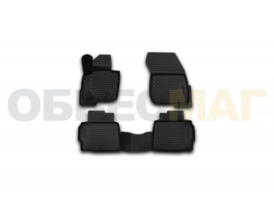 Коврики 3D в салон полиуретан 4 штуки Element для Ford Mondeo 2015-2021