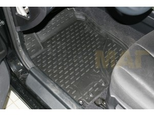 Коврики 3D в салон Element полиуретан 4 штуки на Hyundai Elantra № NLC.3D.20.21.210