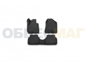 Коврики 3D в салон Element полиуретан 4 штуки на Hyundai ix35 № NLC.3D.20.36.210k