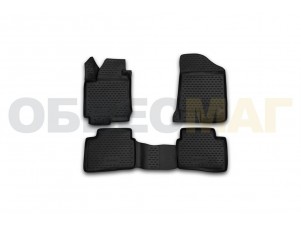 Коврики 3D в салон Element полиуретан 4 штуки на Kia Ceed № NLC.3D.25.20.210h